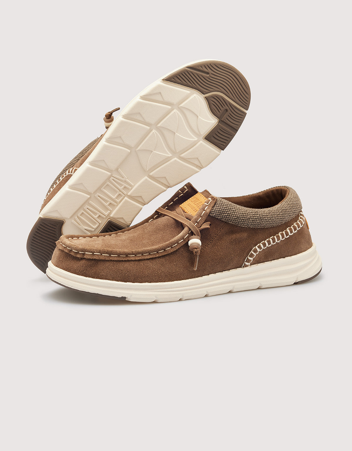 Mocasín Casual Serraje Marrón