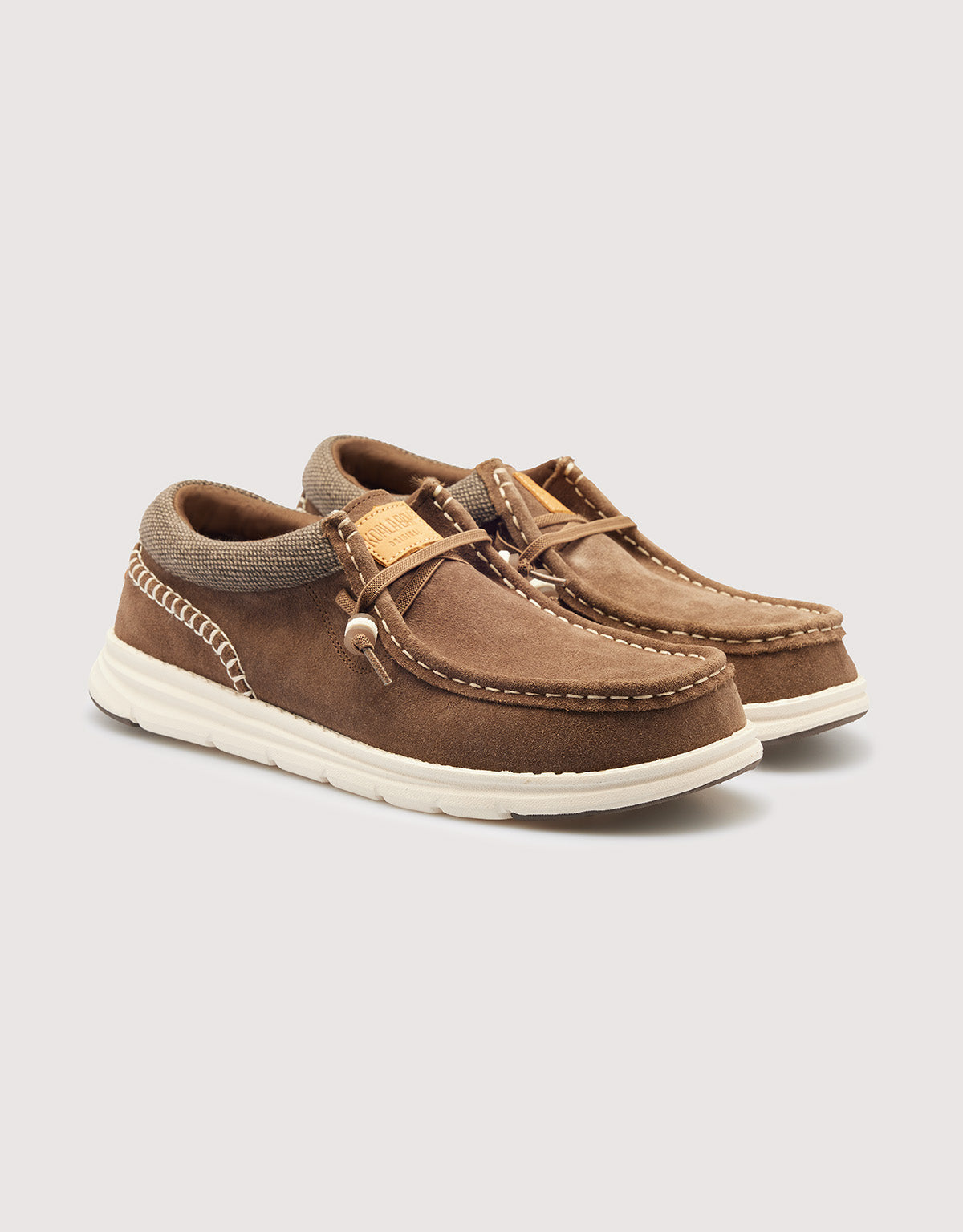 Mocasín Casual Serraje Marrón