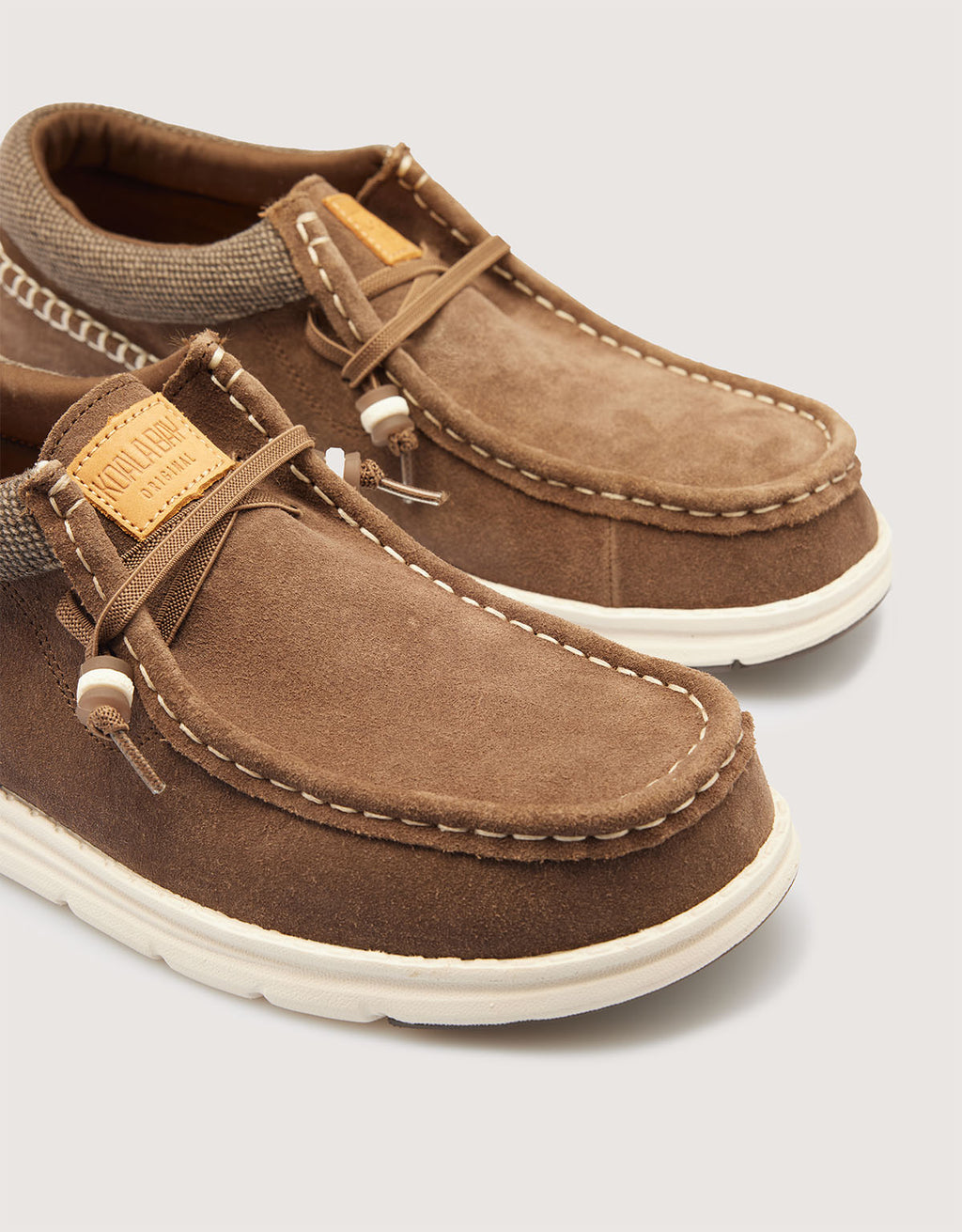 Mocasín Casual Serraje Marrón
