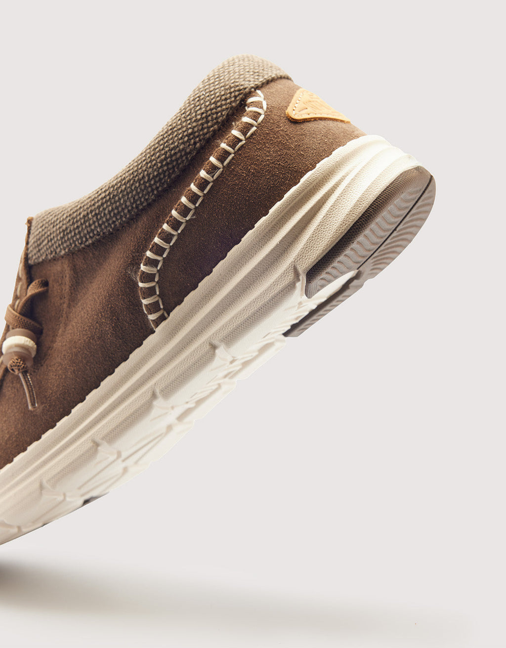 Mocasín Casual Serraje Marrón