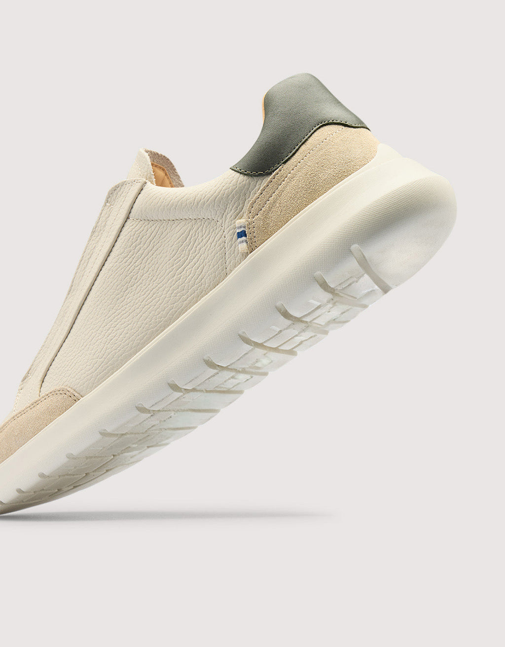 Zapatillas de Piel Blanco
