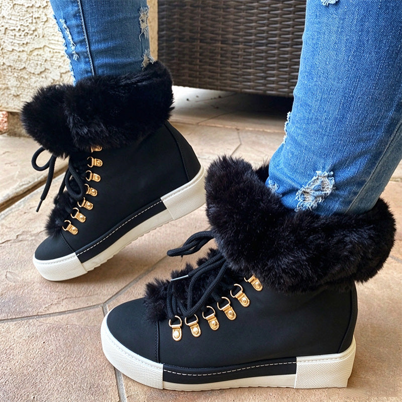 Botas de nieve cálidas con forro polar