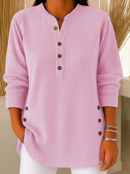 Almudena | Túnica Henley con botones
