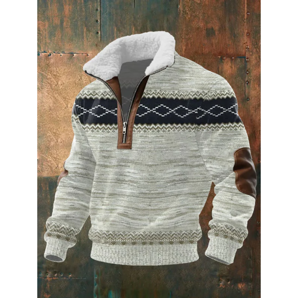 Ettiene - Jersey polar con cremallera