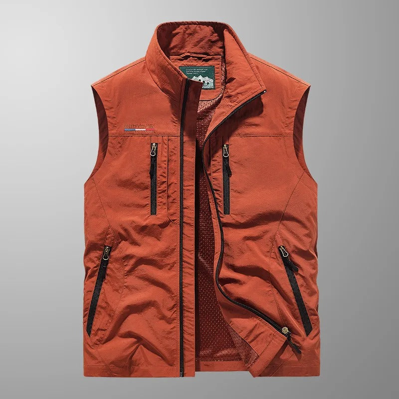 Vincent - Chaleco cargo multibolsillos
