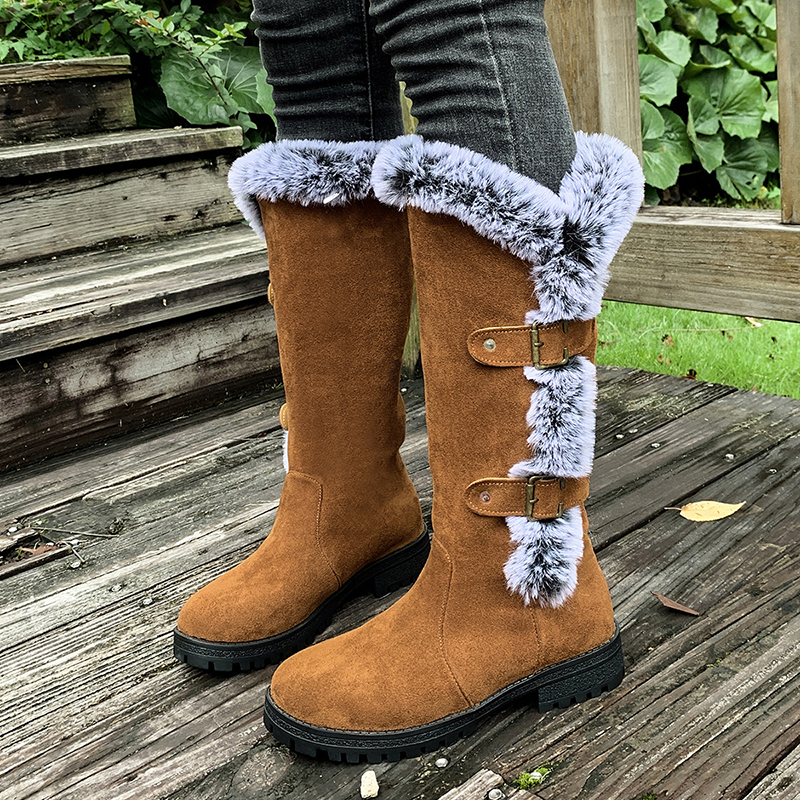 Botas de nieve altas de invierno