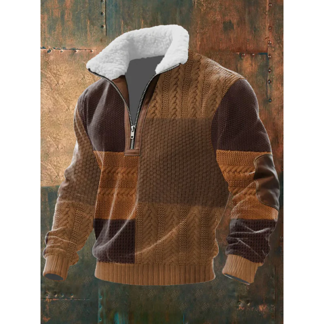 Ettiene - Jersey polar con cremallera