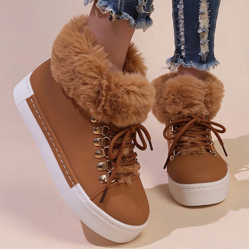 Botas de nieve cálidas con forro polar