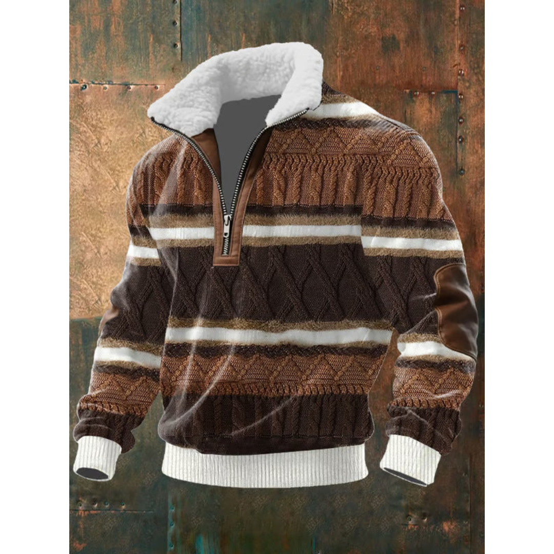 Ettiene - Jersey polar con cremallera