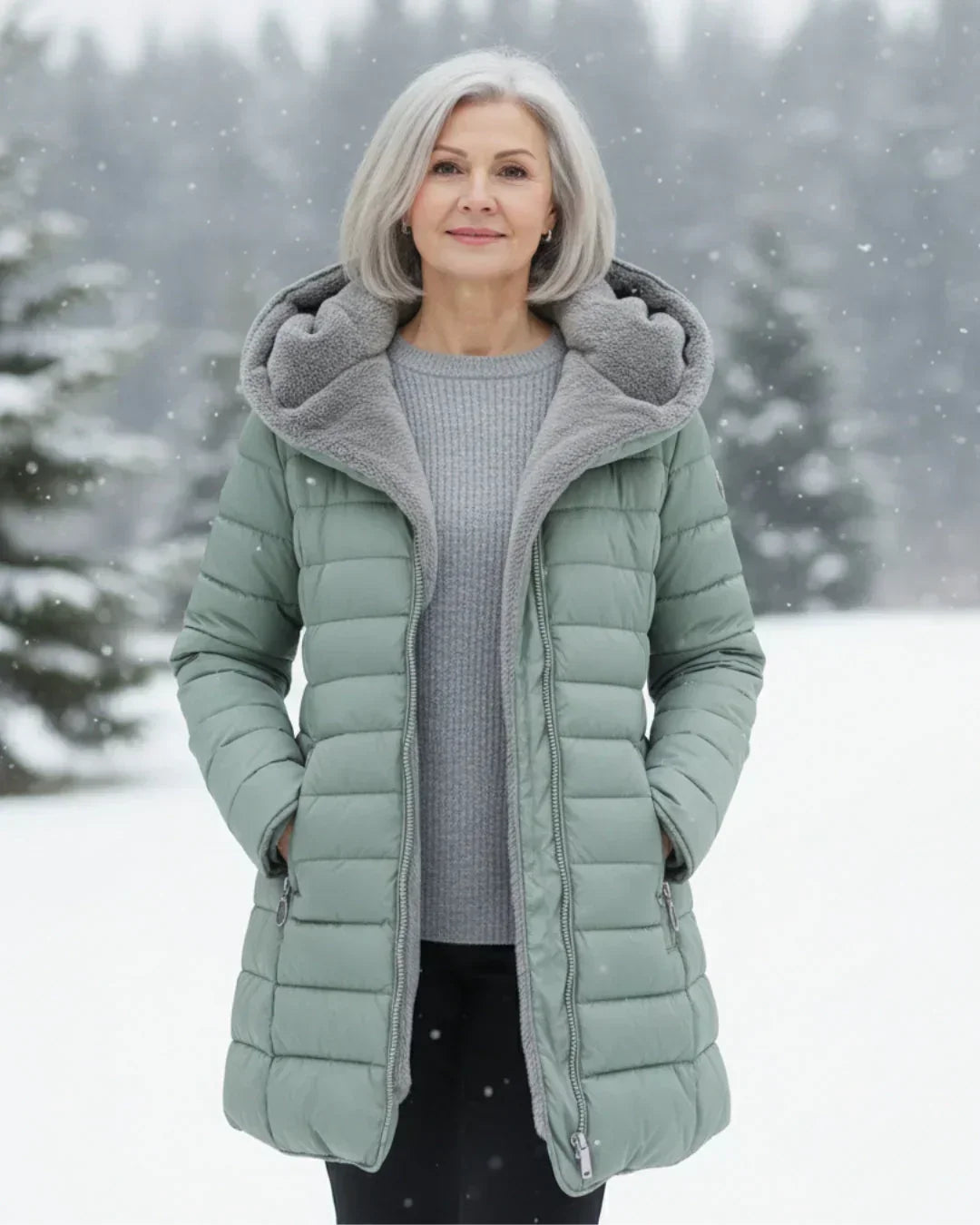 Olivia™  | Chaqueta de invierno acolchada
