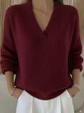 Rocío | Jersey holgado de cuello en V