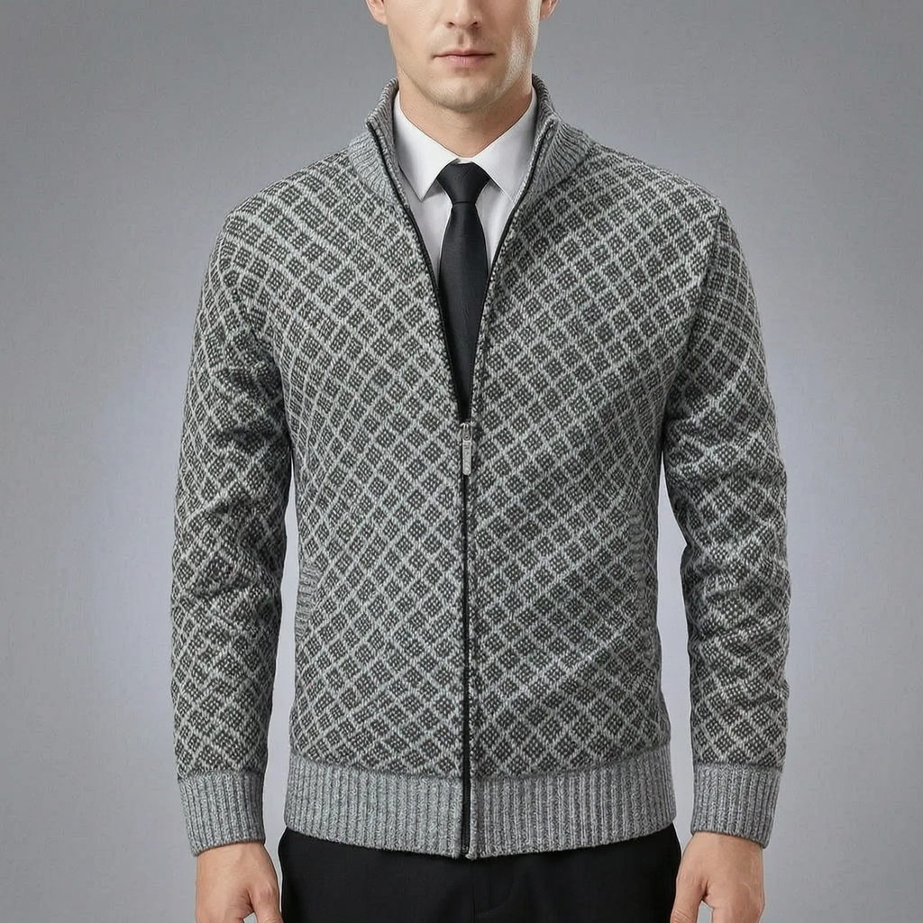 Simón - Chaqueta de punto con cremallera