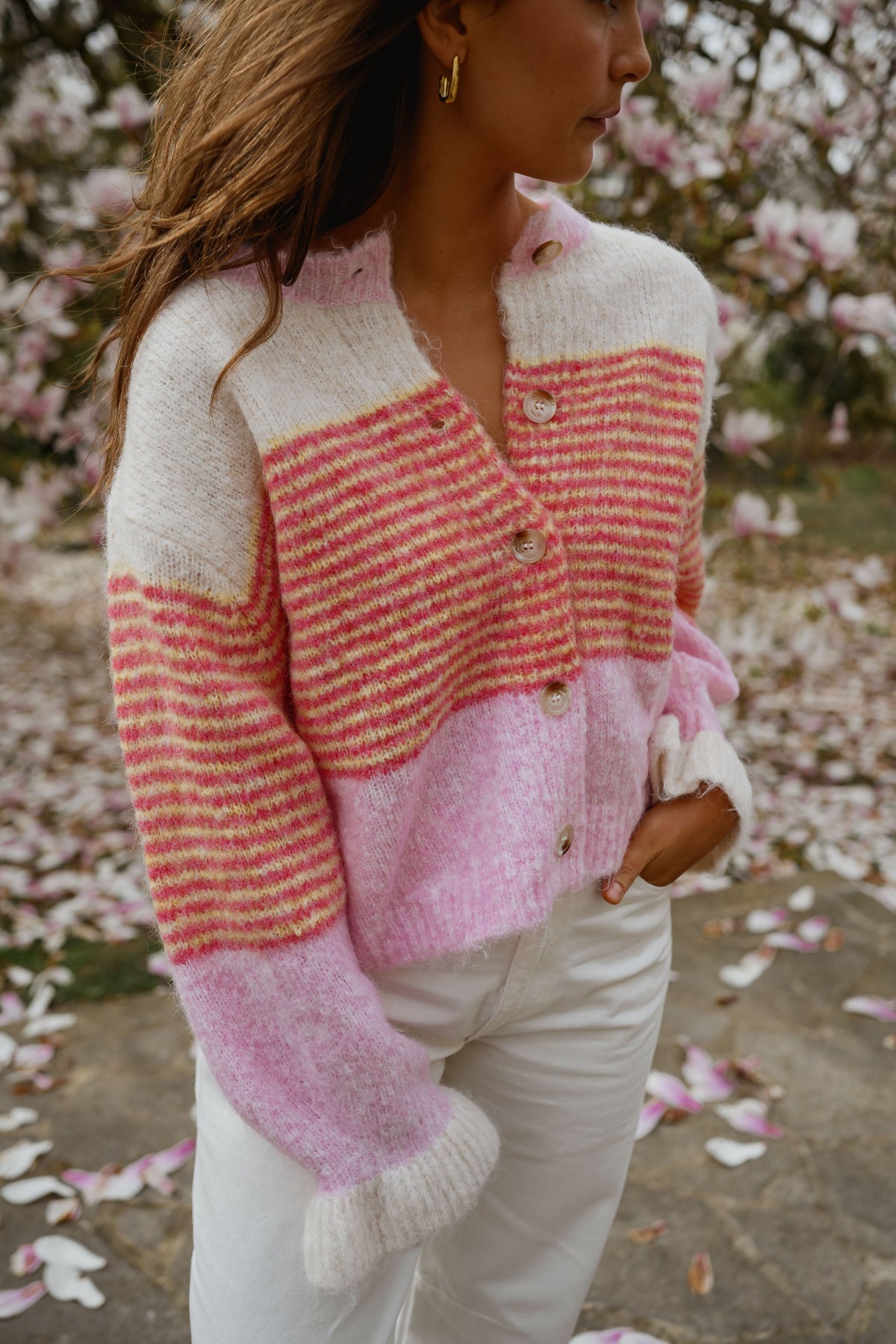 Cárdigan Amren rosa
