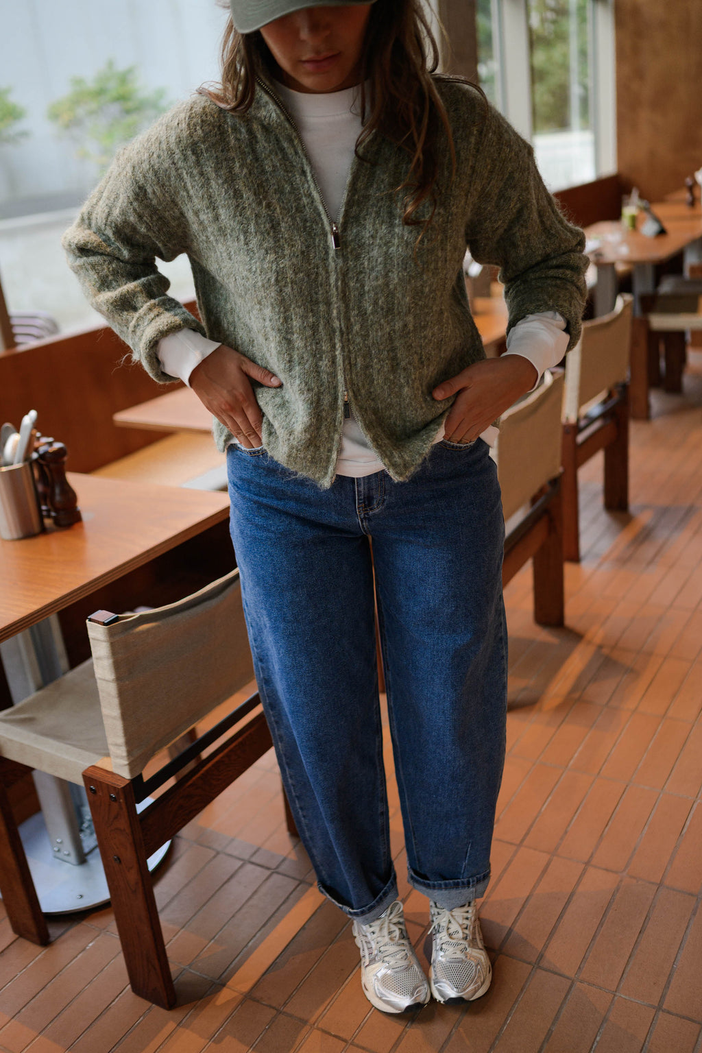 Cárdigan Eliza verde