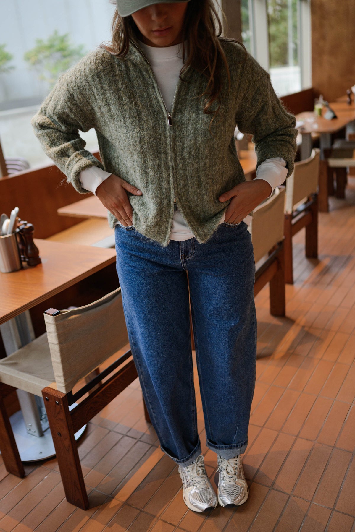 Cárdigan Eliza verde