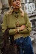 Cárdigan Jeanine caqui