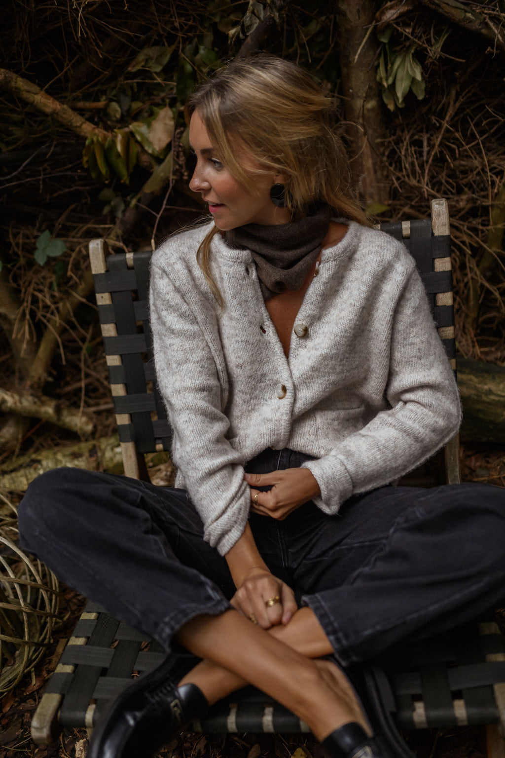 Cárdigan Milene beige