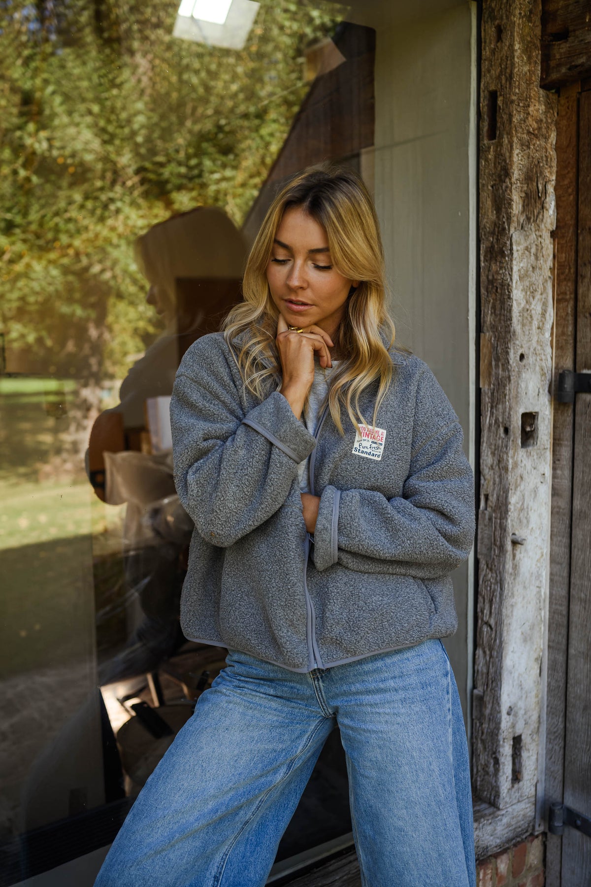 Chaqueta polar Sevan gris