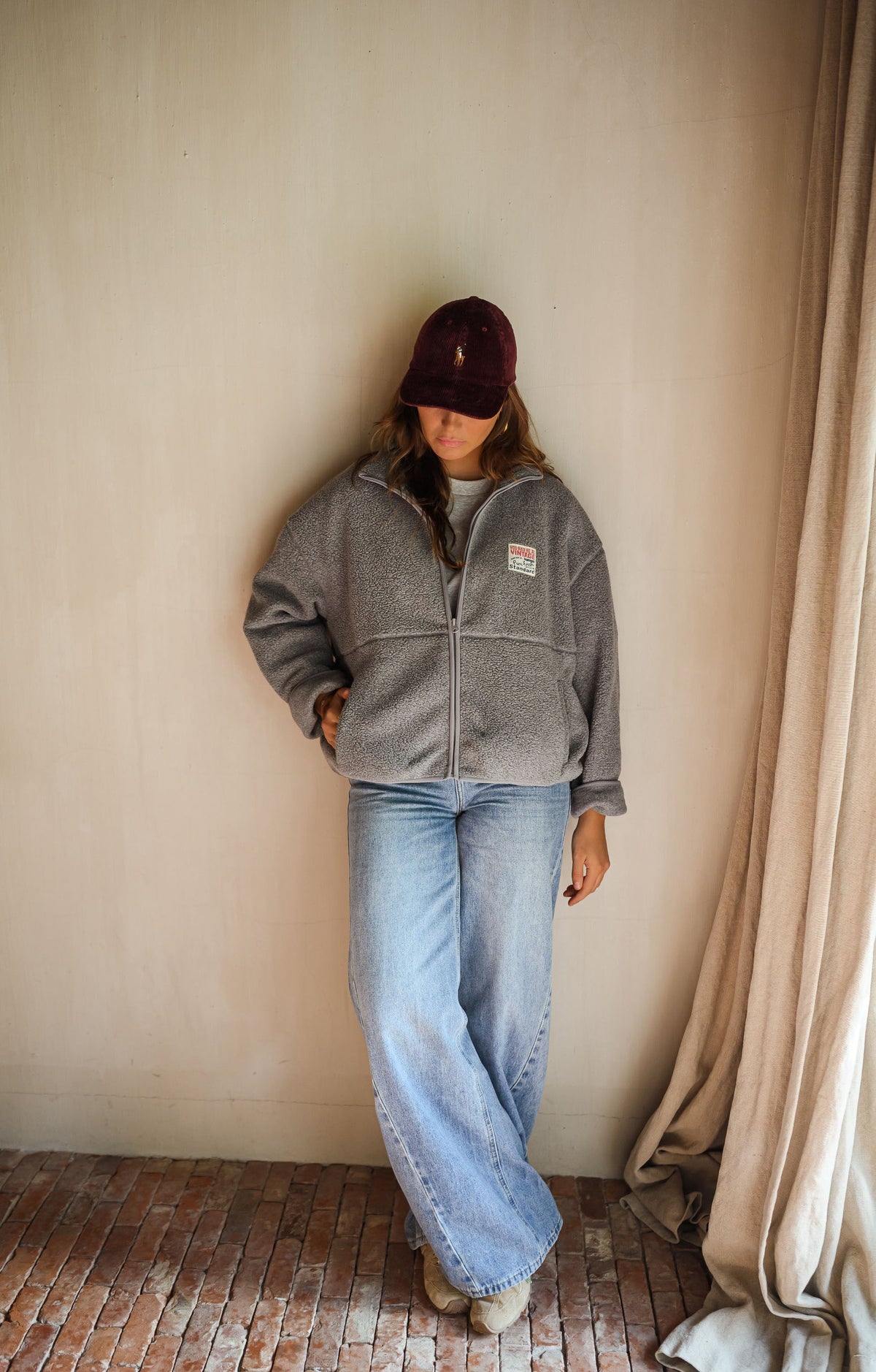 Chaqueta polar Sevan gris