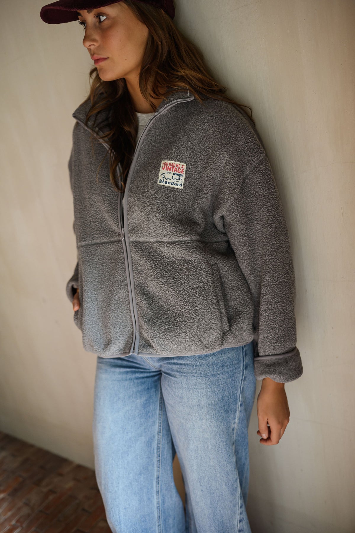 Chaqueta polar Sevan gris