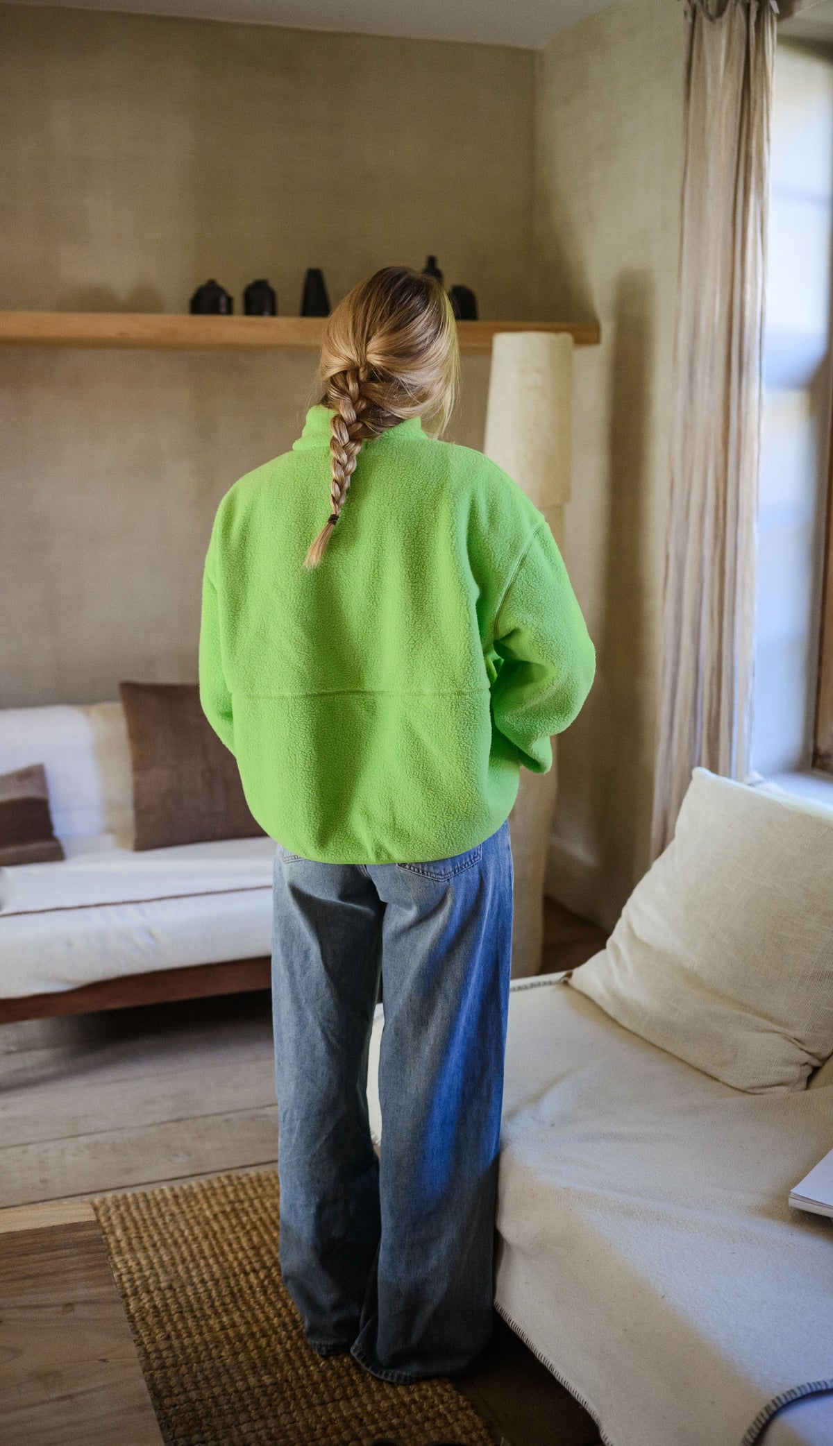 Chaqueta polar Sevan verde