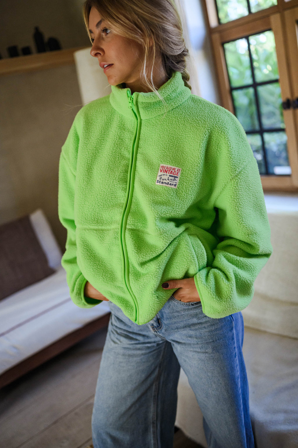 Chaqueta polar Sevan verde