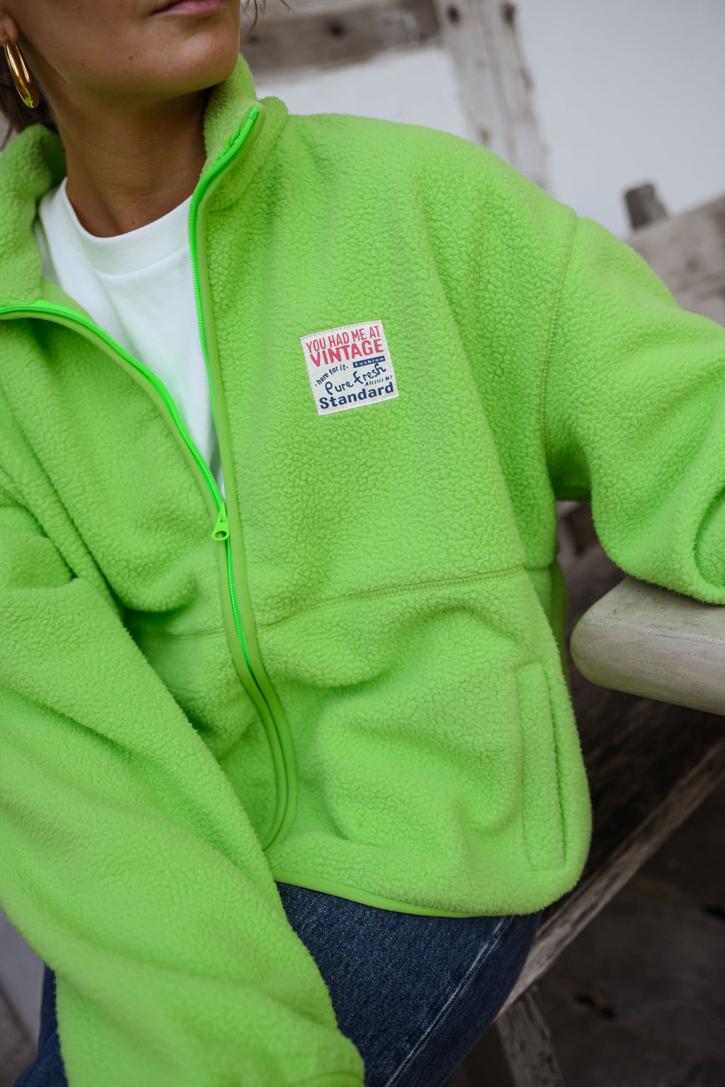 Chaqueta polar Sevan verde