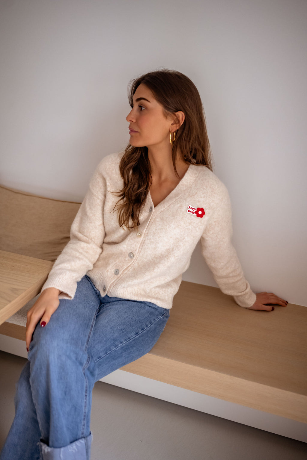 Cárdigan Siony beige