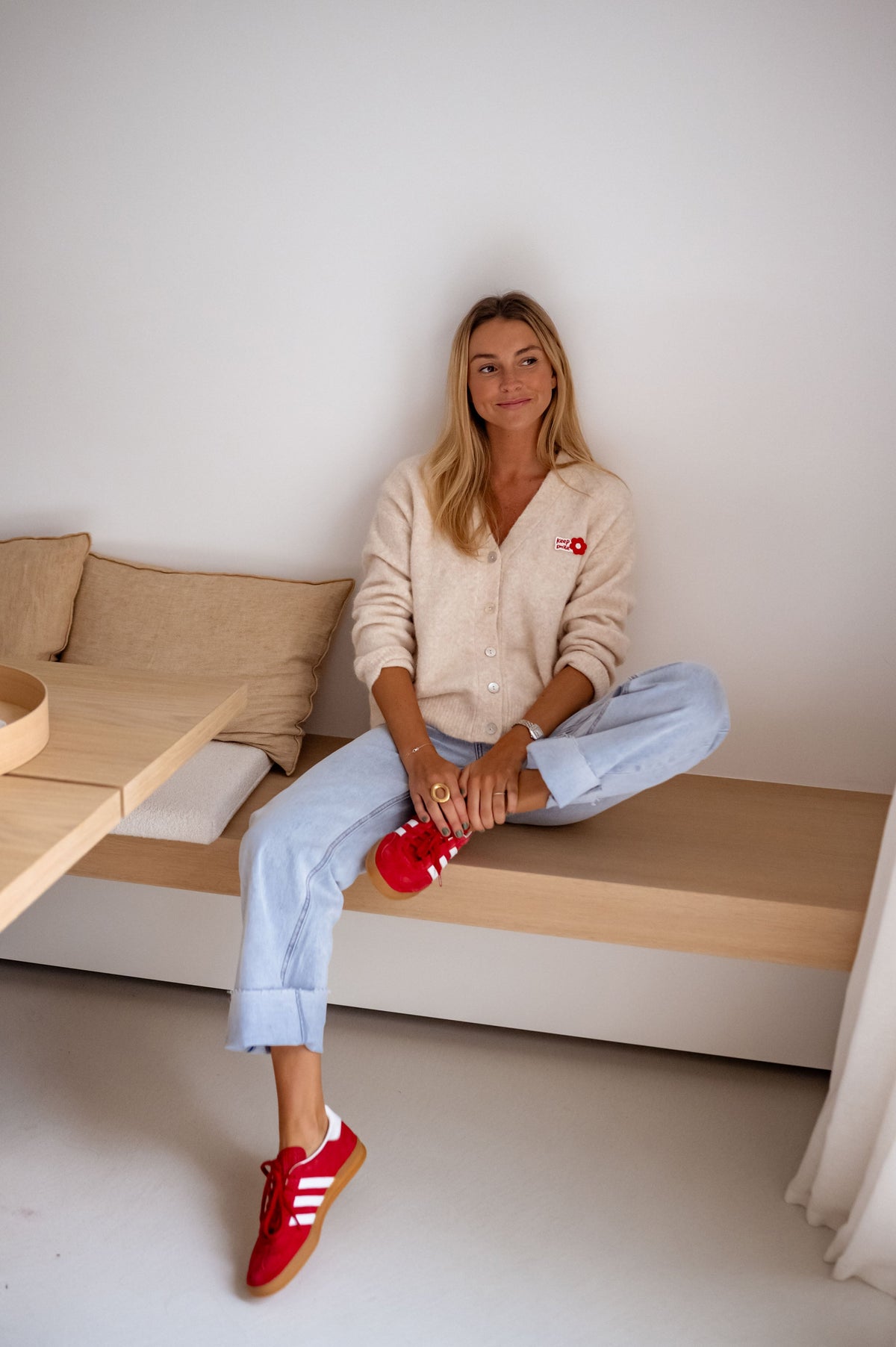 Cárdigan Siony beige