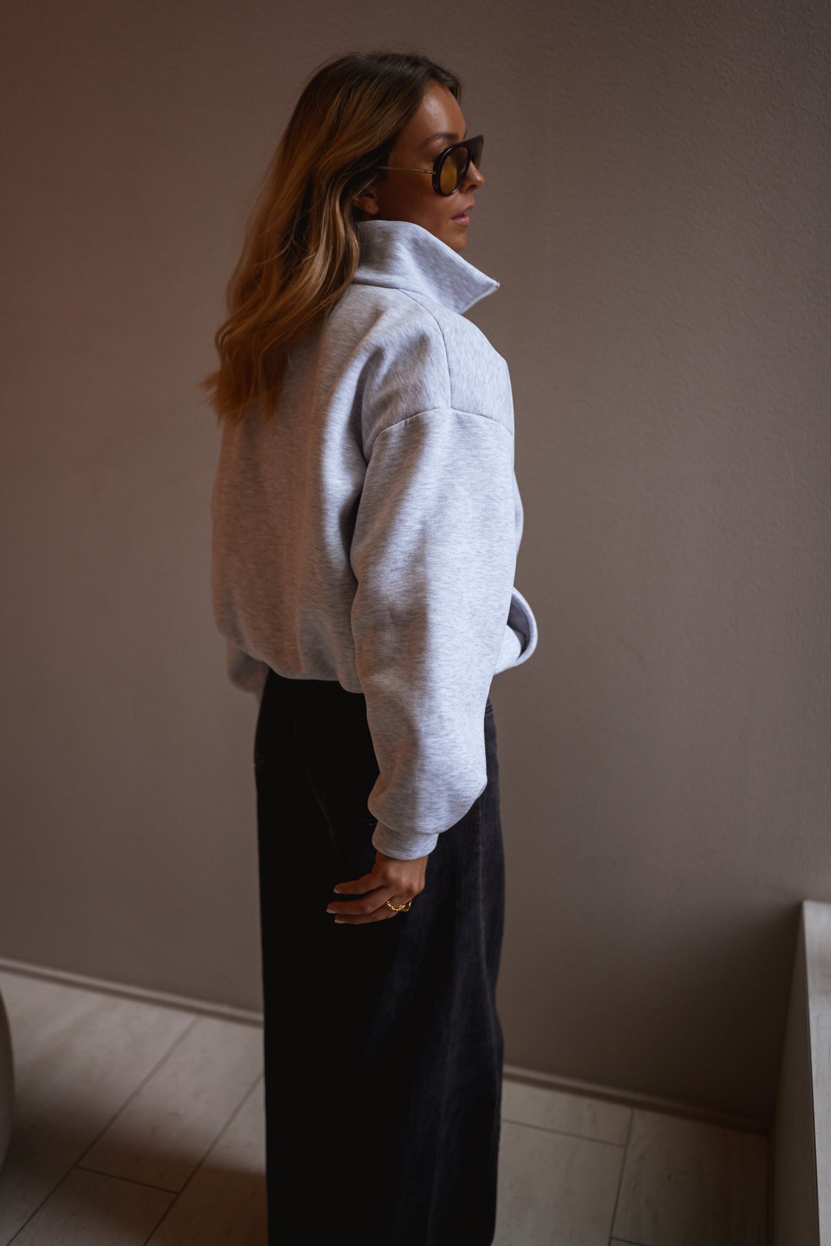 Cárdigan Suzie gris