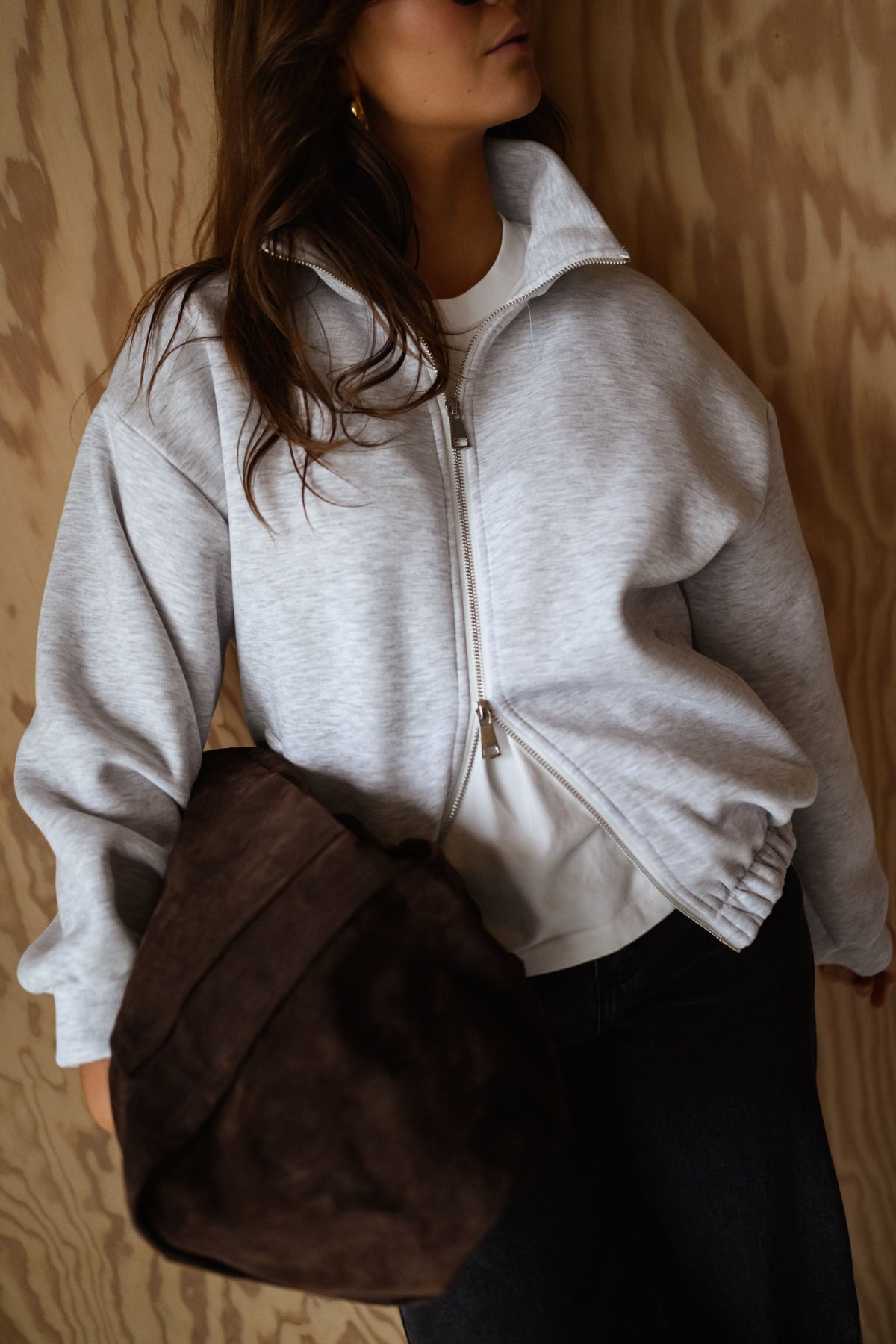 Cárdigan Suzie gris