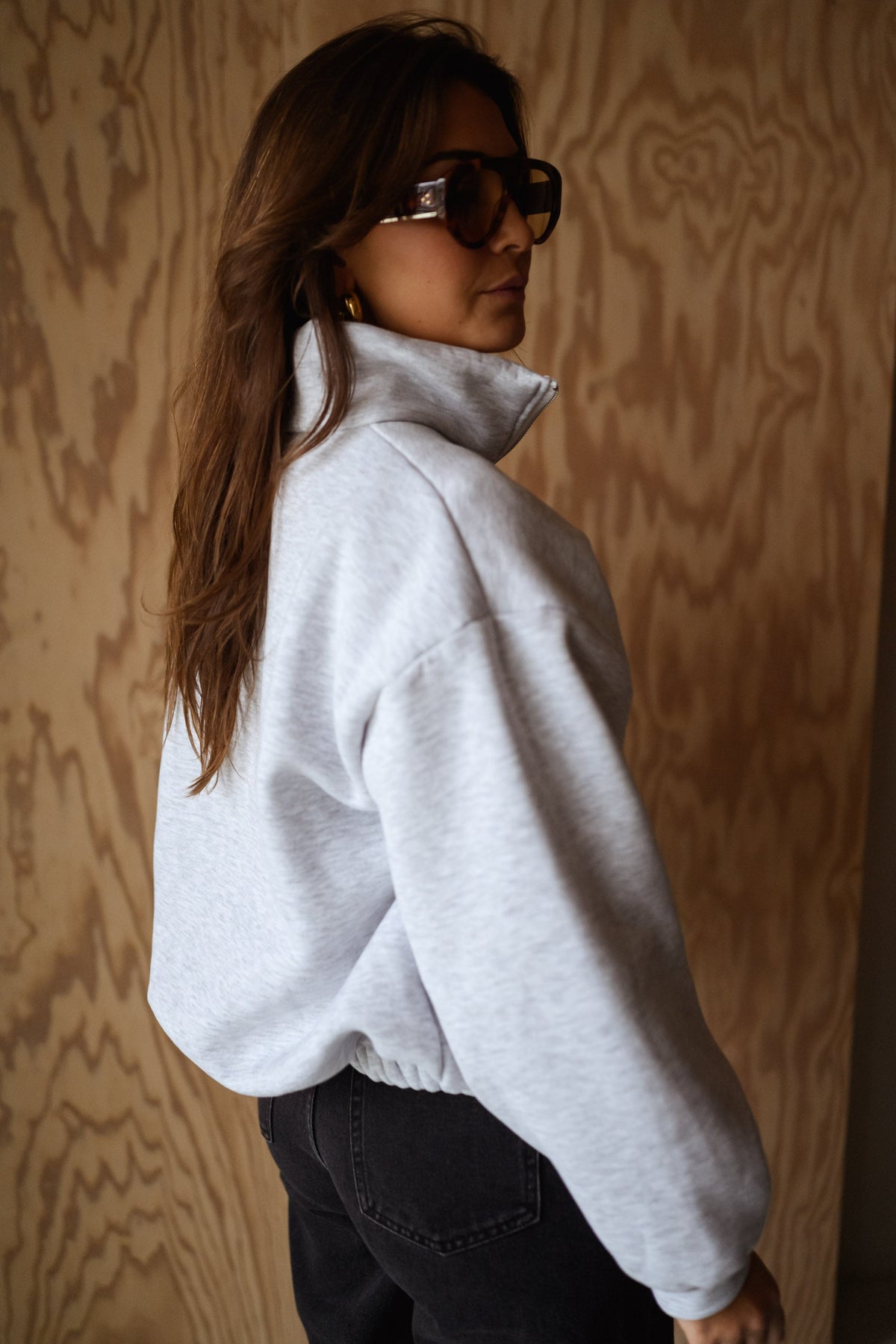 Cárdigan Suzie gris