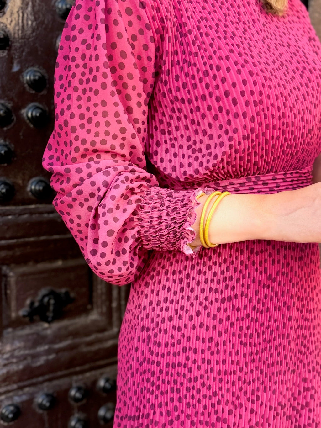 Vestido midi buganvilla | Magnolia
