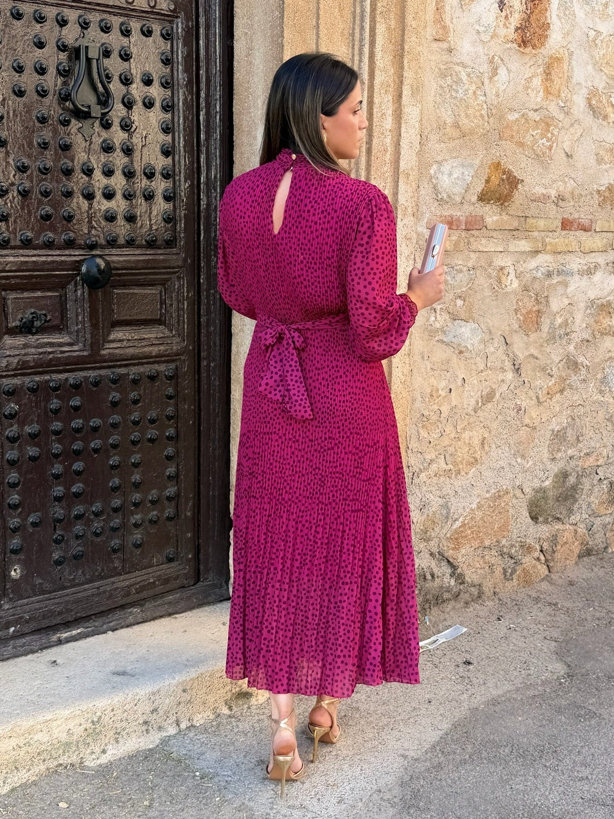 Vestido midi buganvilla | Magnolia