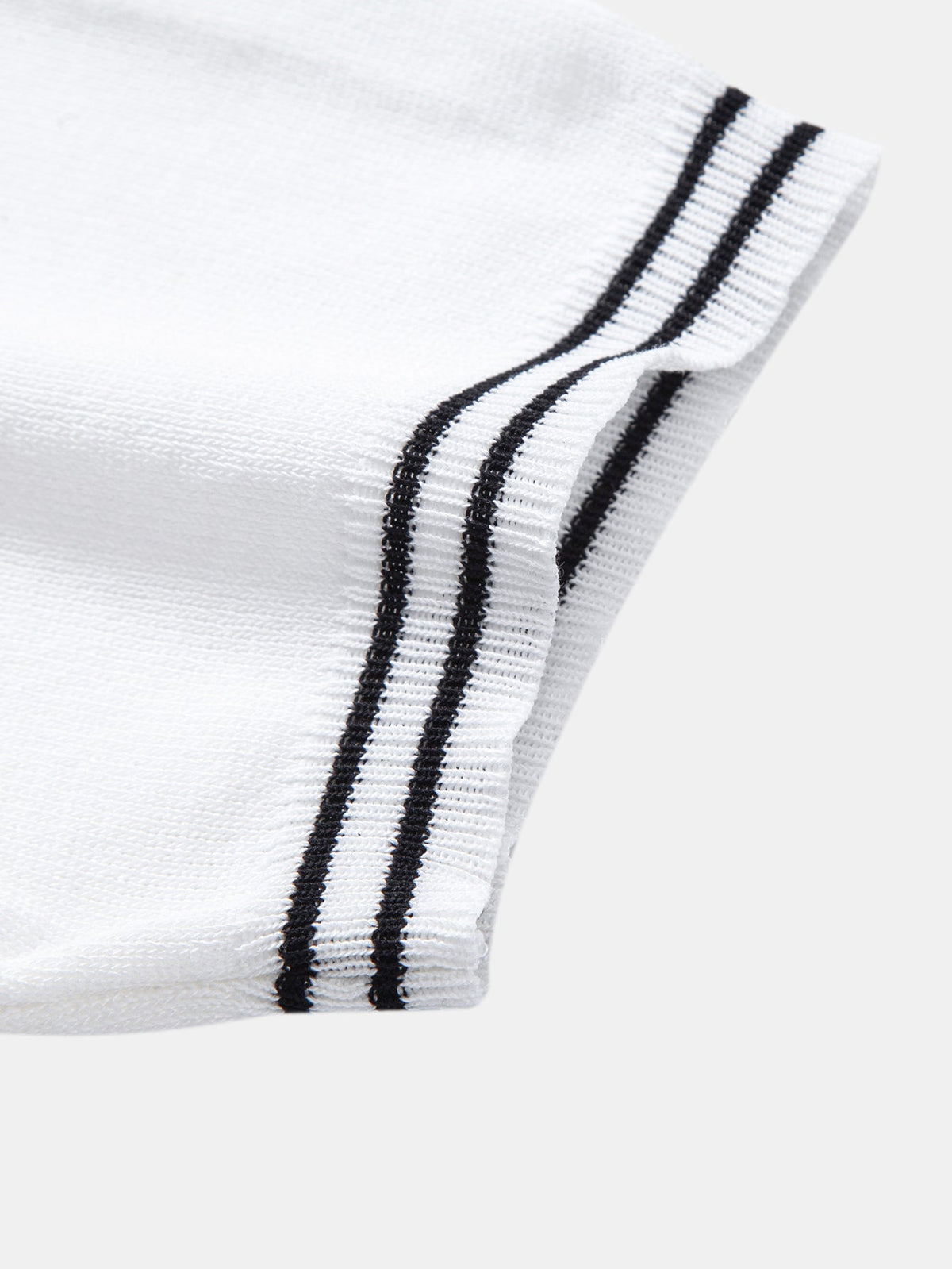 Polo de Punto Jacquard Torcido con Ribete de Contraste