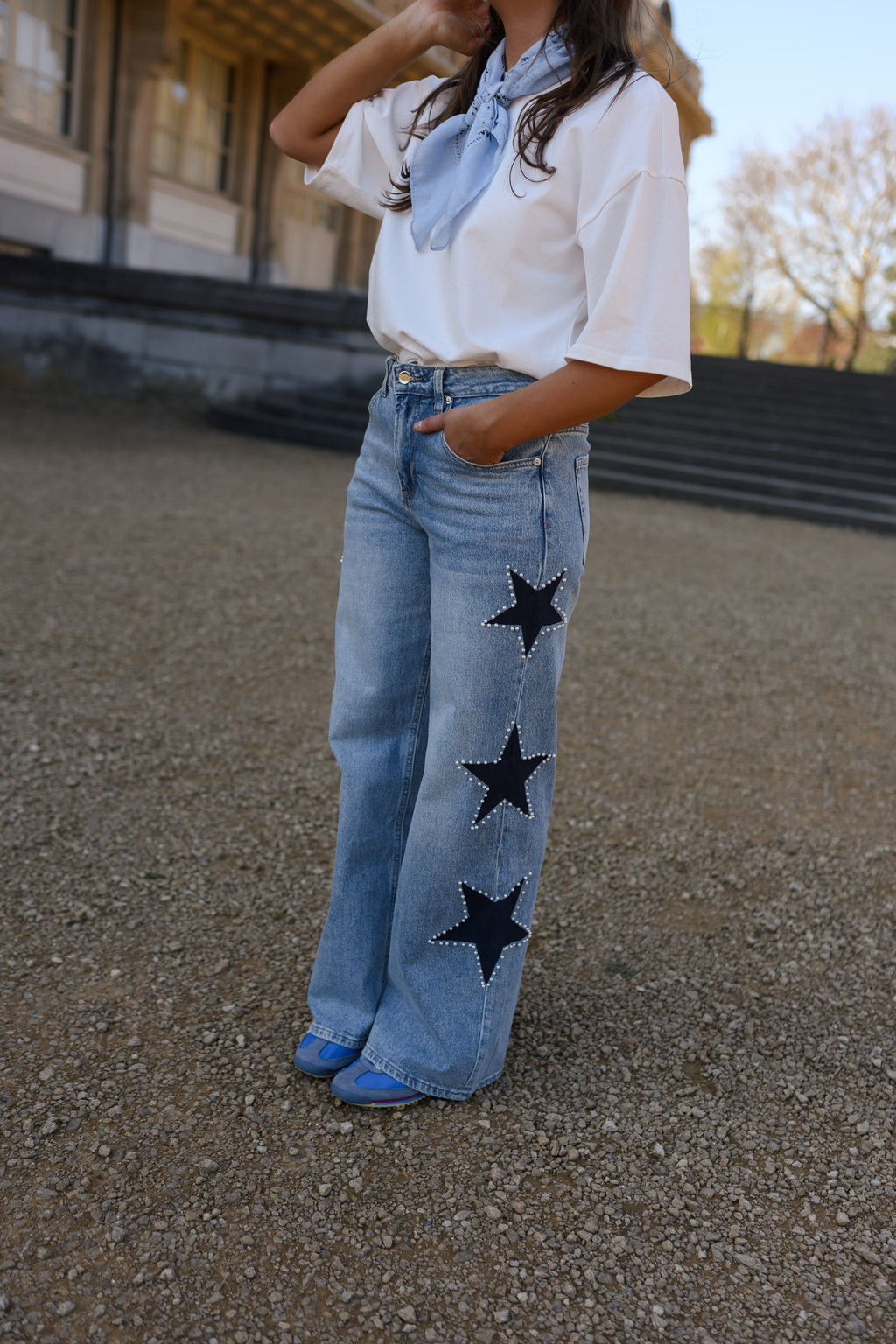 Vaquero Stars azul