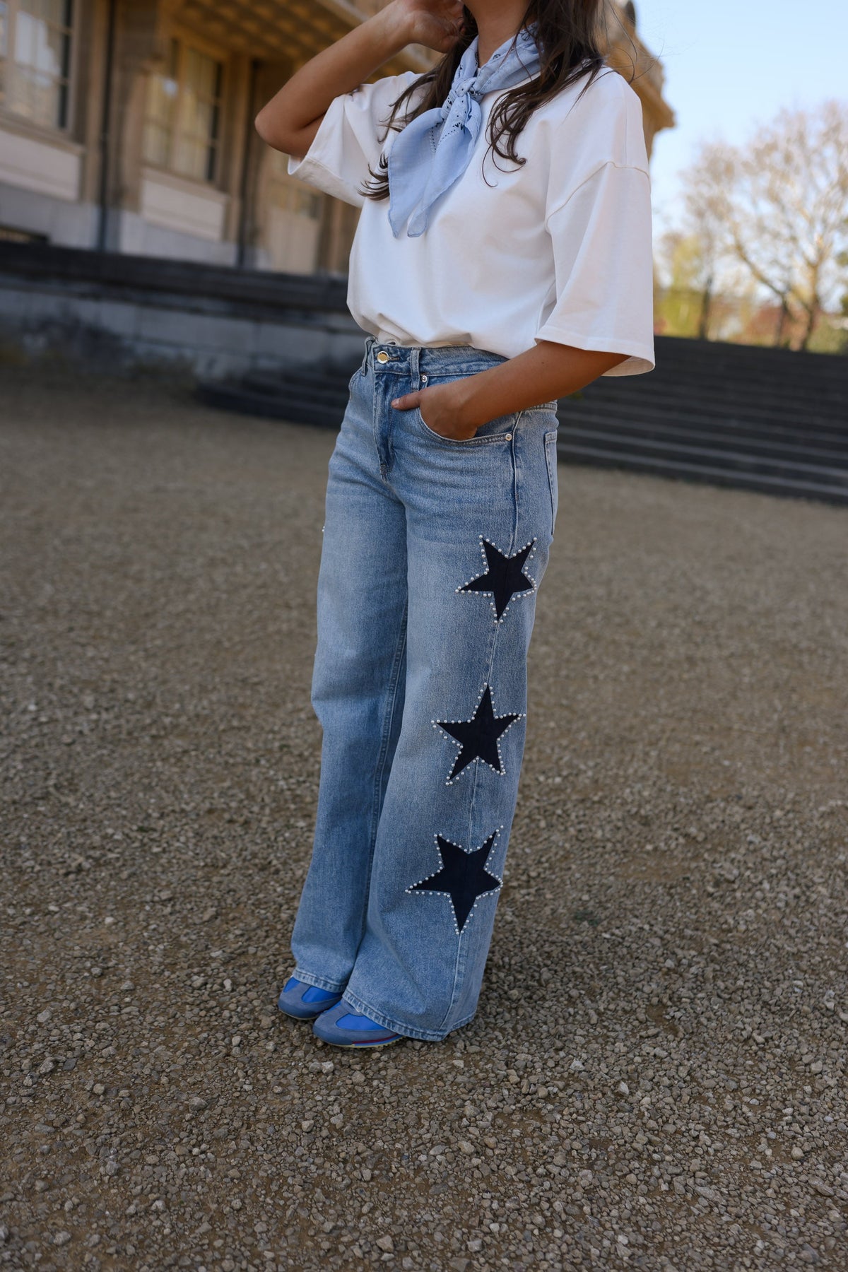 Vaquero Stars azul