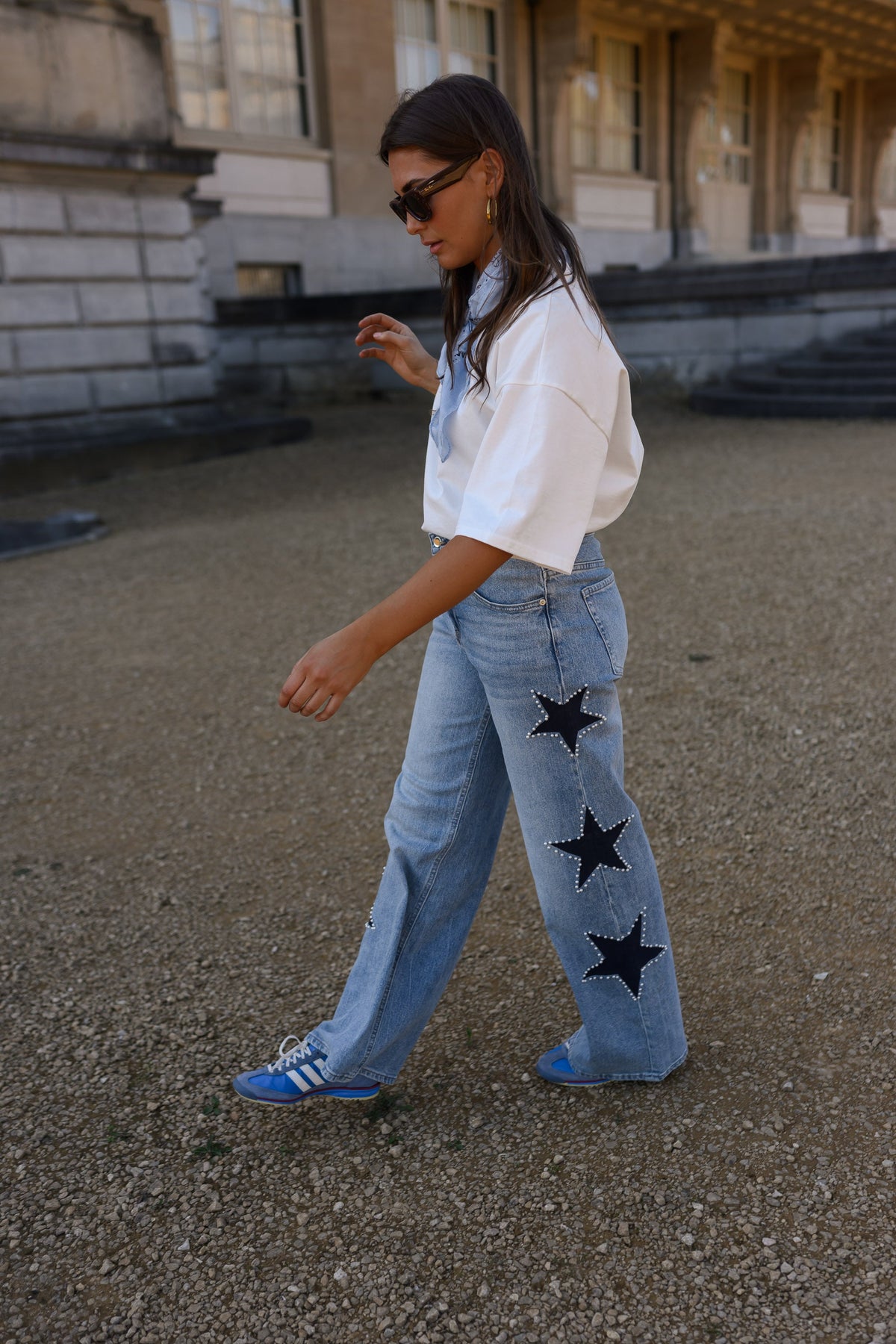 Vaquero Stars azul