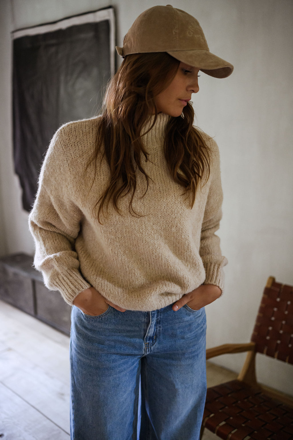 Jersey Angèle beige