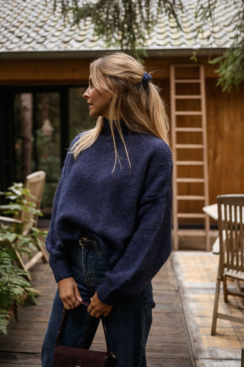 Jersey Angèle azul