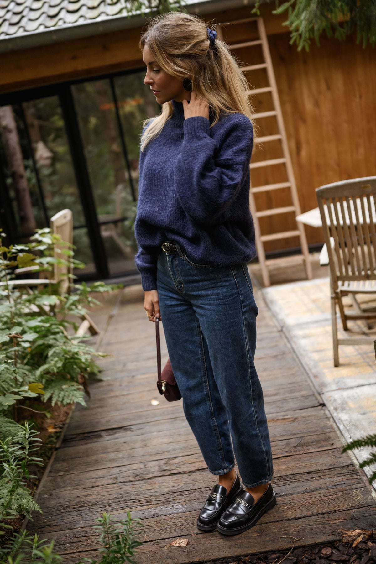 Jersey Angèle azul
