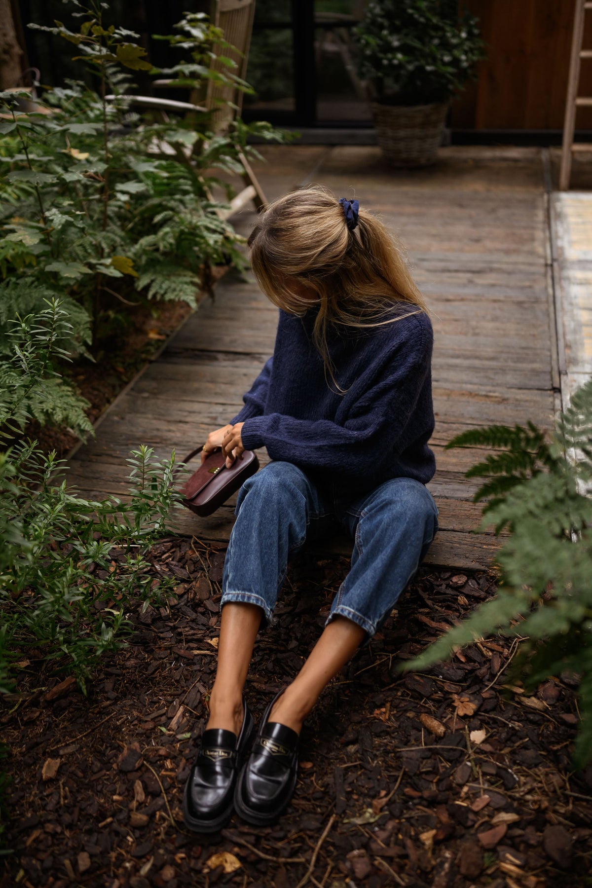 Jersey Angèle azul