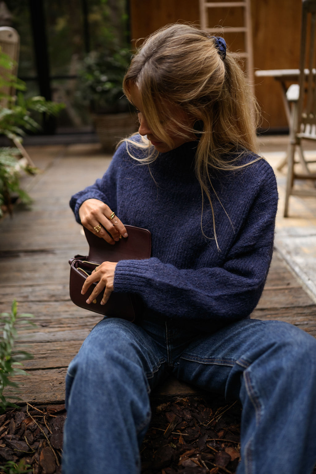 Jersey Angèle azul