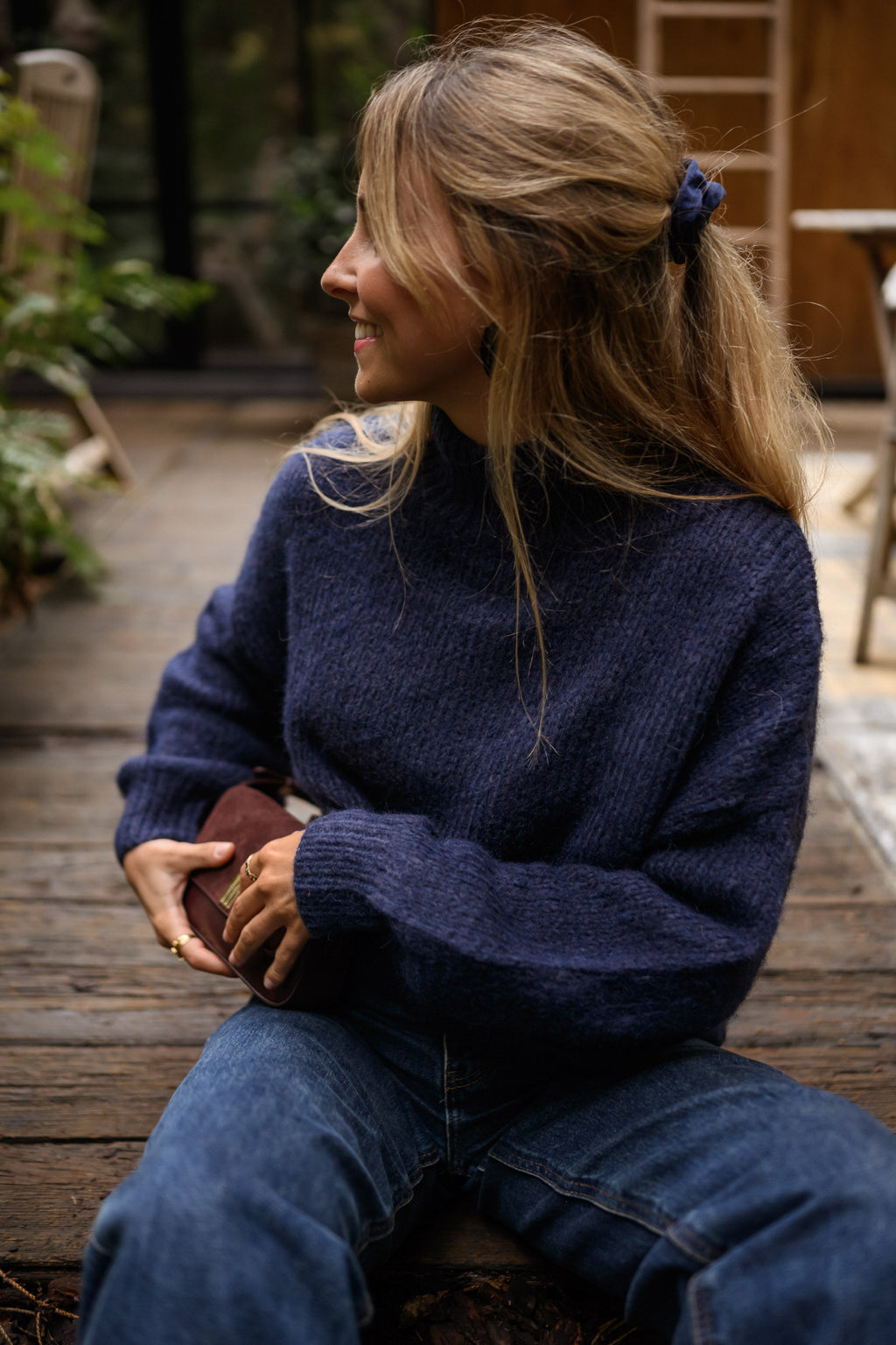 Jersey Angèle azul