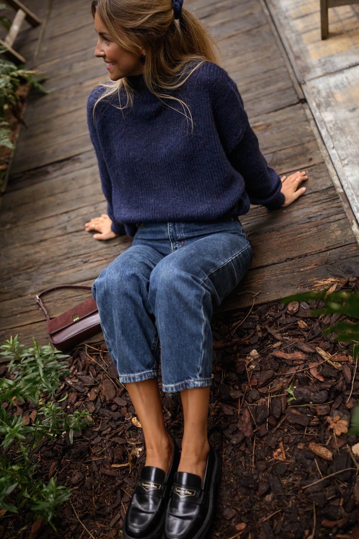 Jersey Angèle azul