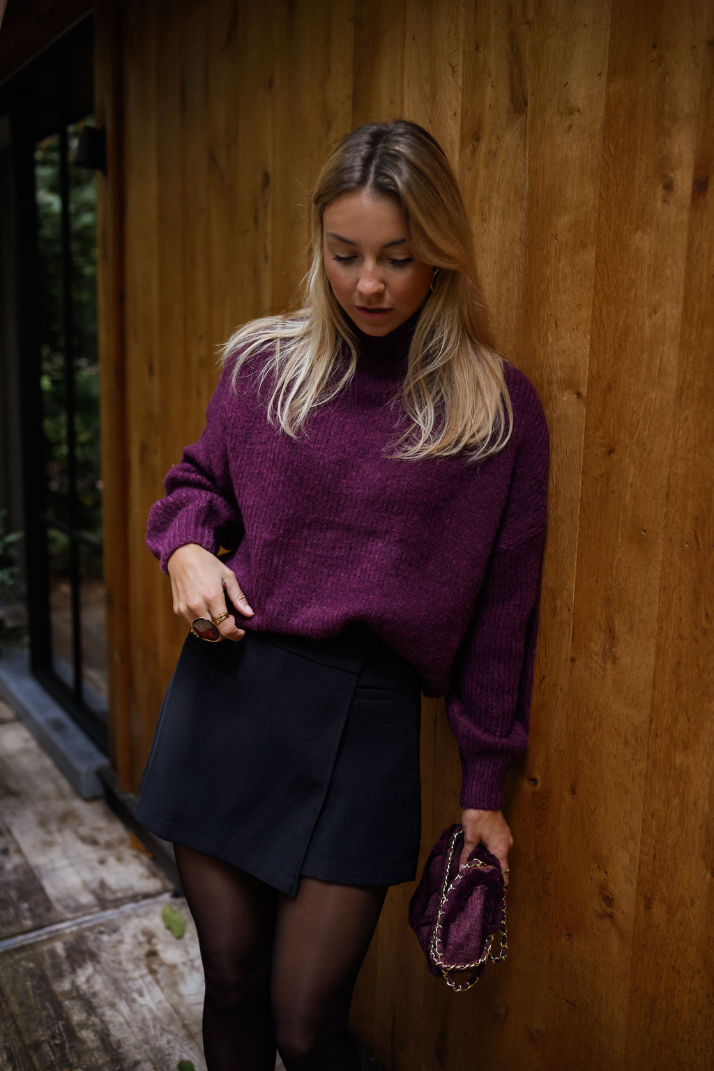 Jersey Angèle burdeos