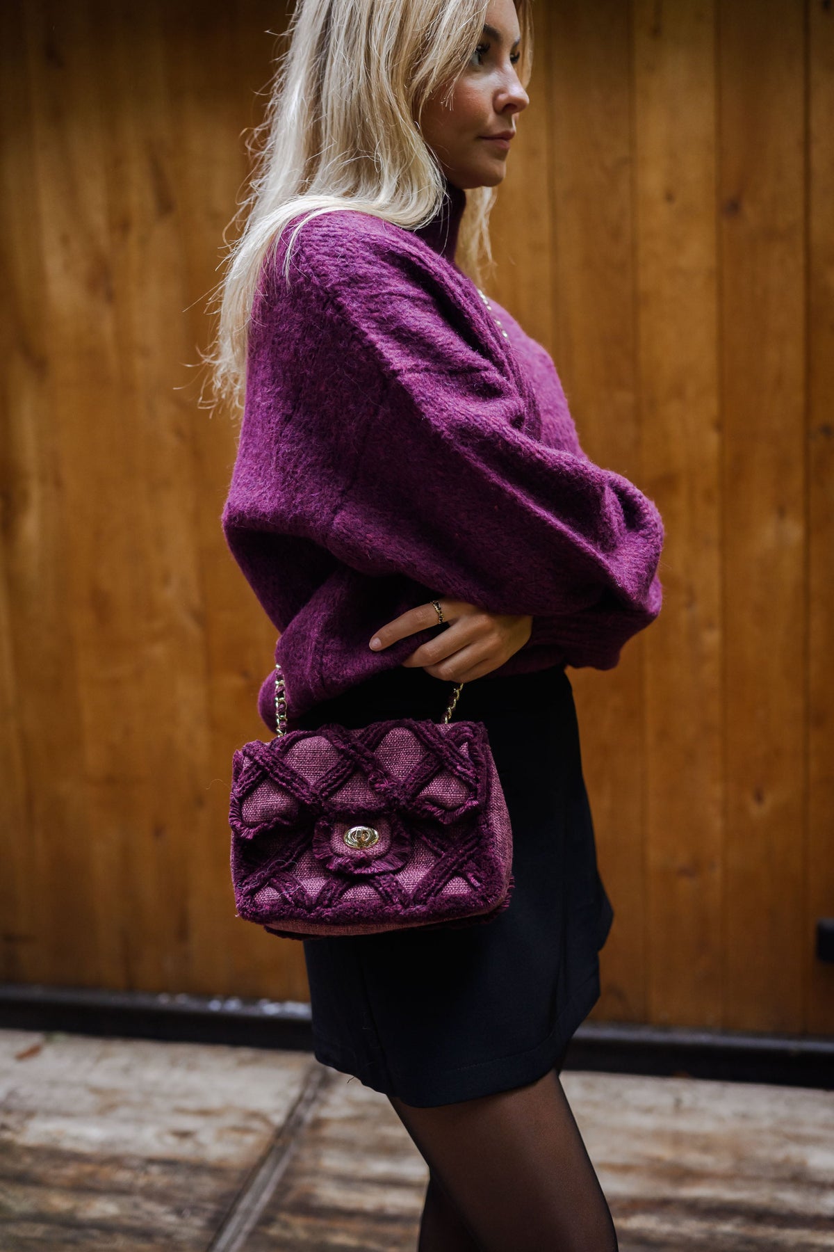 Jersey Angèle burdeos