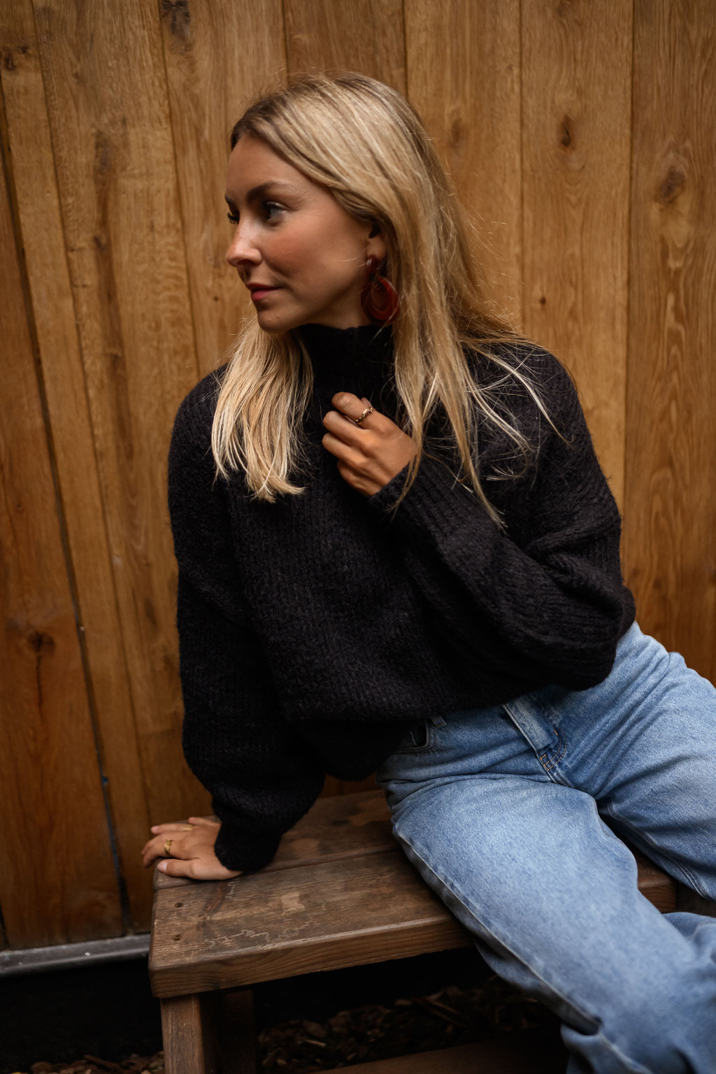 Jersey Angèle negro
