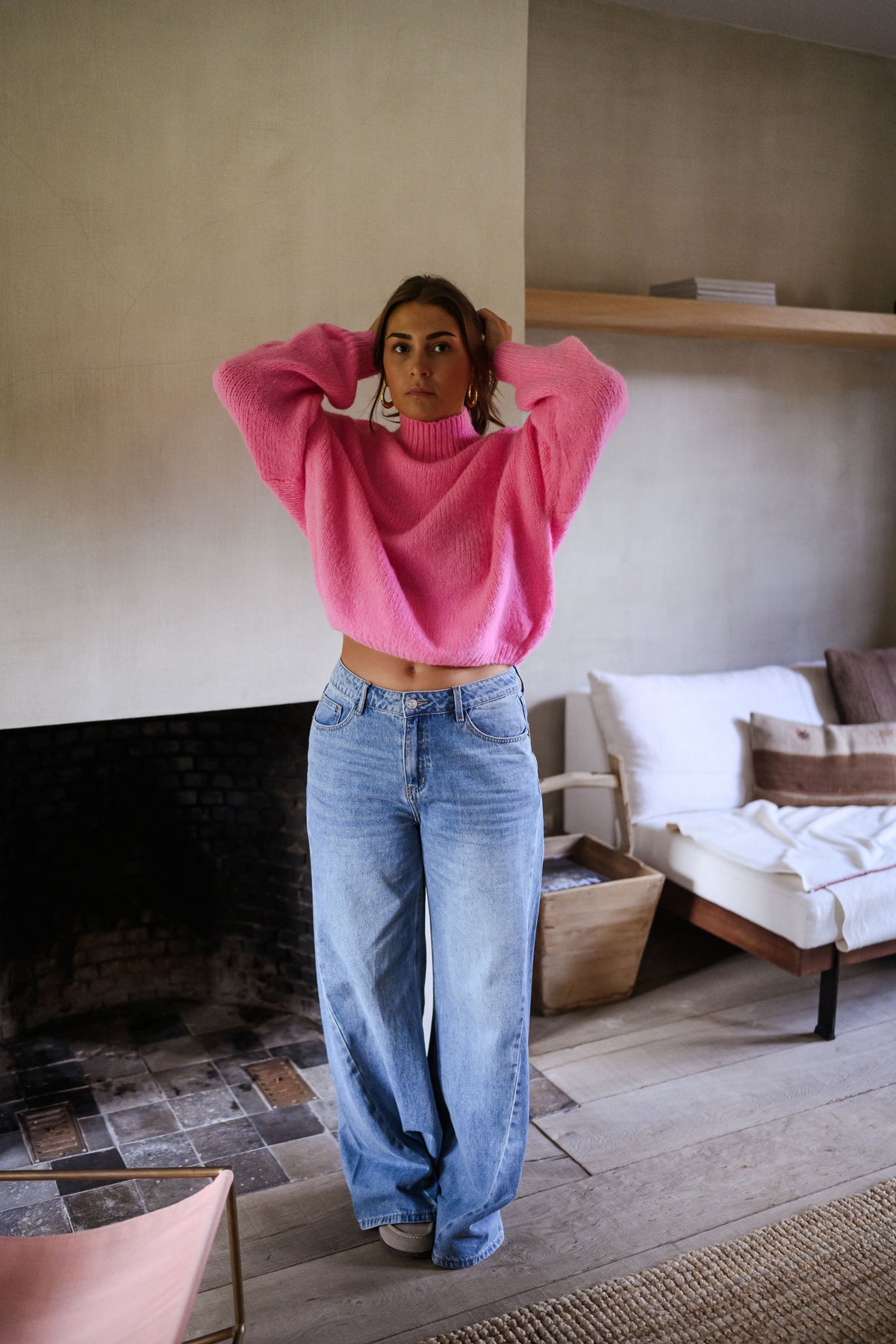 Jersey Angèle rosa