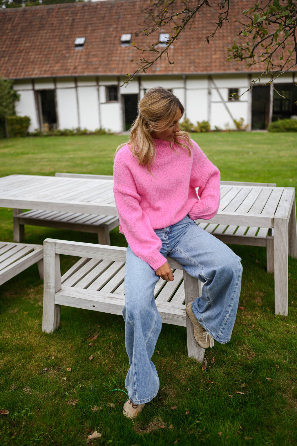 Jersey Angèle rosa